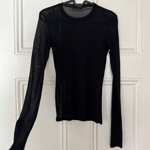 Vintage Sheer Mesh Top